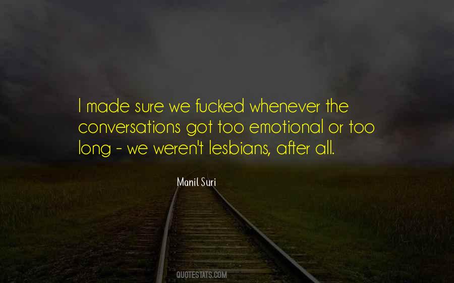 Quotes About Lesbians #1418605