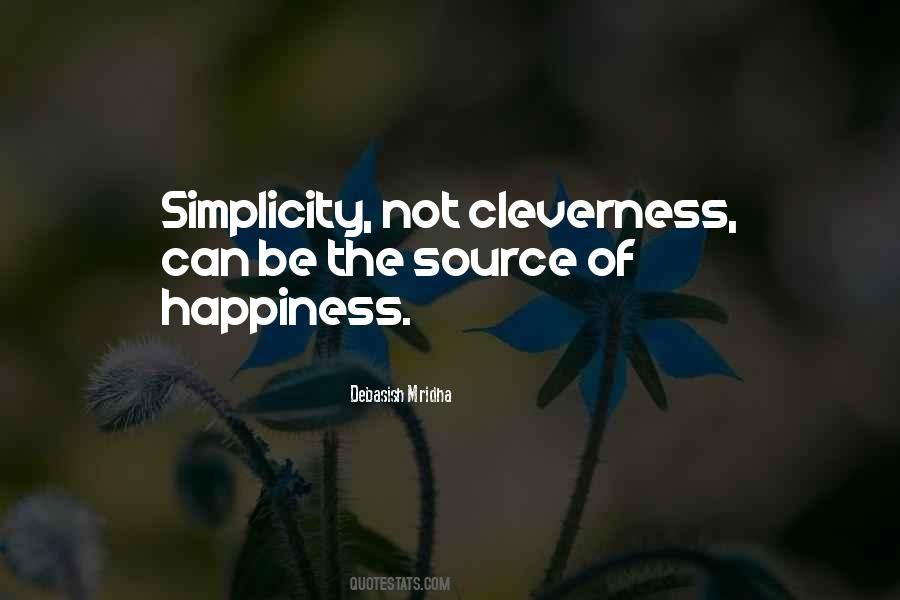 Cleverness And Wisdom Quotes #1189207