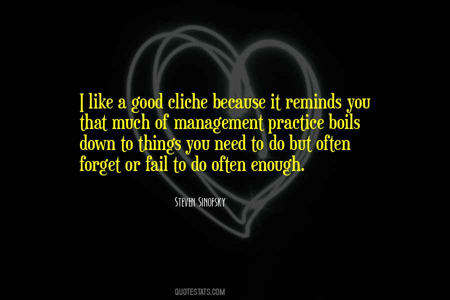 Cliche Quotes #1023590