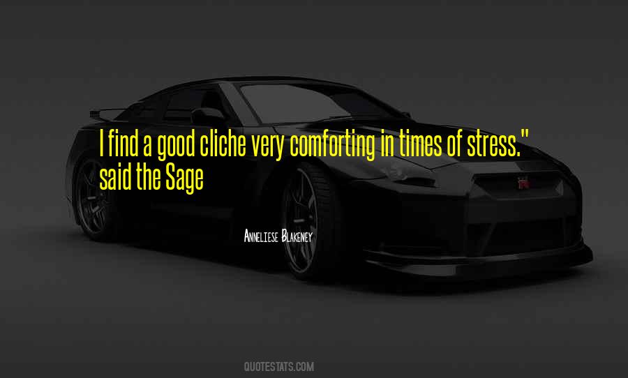 Cliche Quotes #1273560