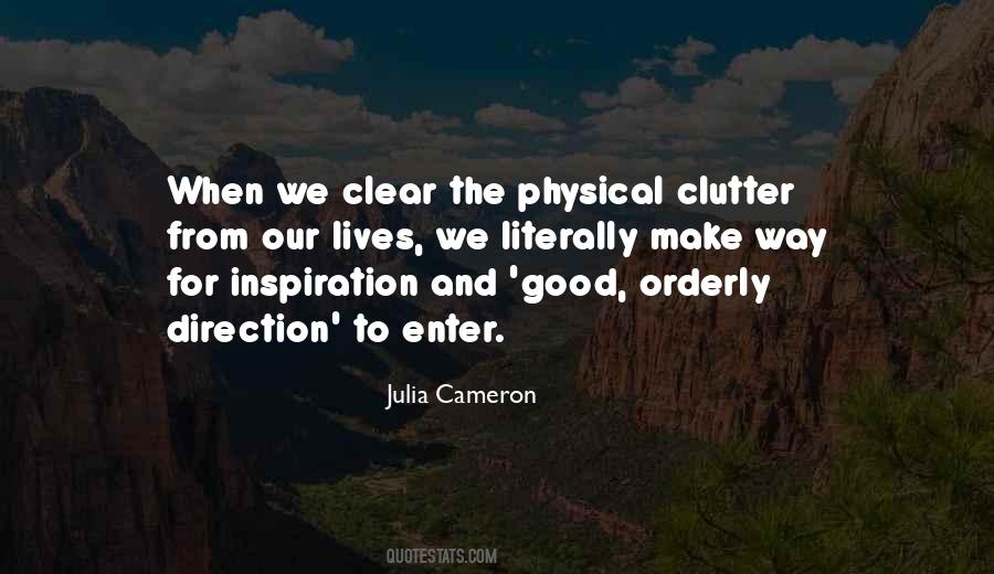 Clear Clutter Quotes #1614063