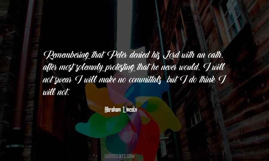 Committals At Quotes #471644