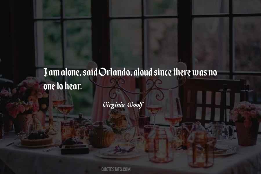 Virginia Woolf Orlando Quotes #619576