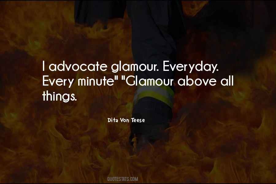 Dita Von Teese Glamour Quotes #949538