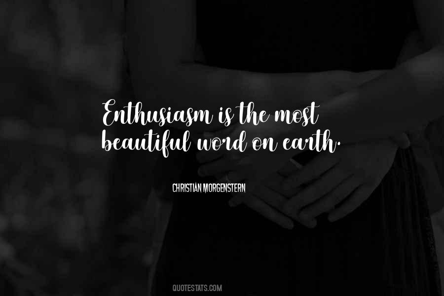 Enthusiasm The Quotes #16473
