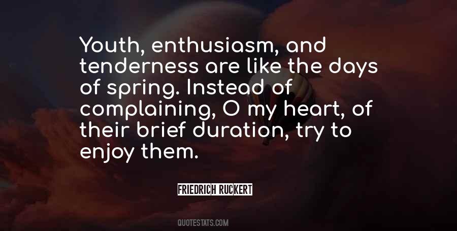 Enthusiasm The Quotes #165315