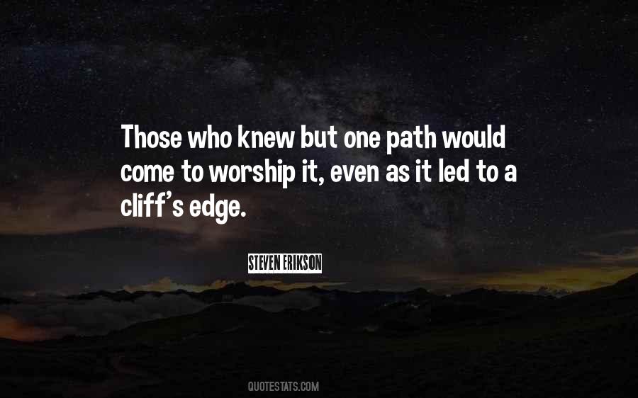 Cliff Edge Quotes #1513075