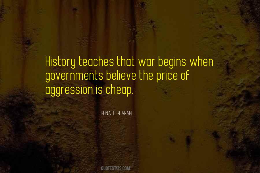 Quotes About The Price Of War #337971