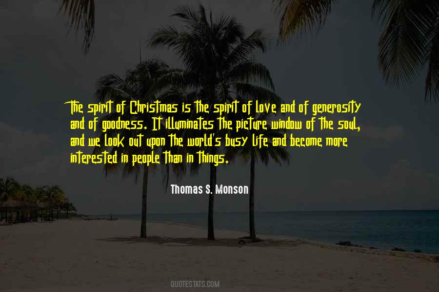 Christmas Generosity Quotes #1516755