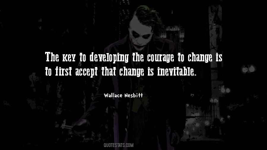 Change Inevitable Quotes #1431511