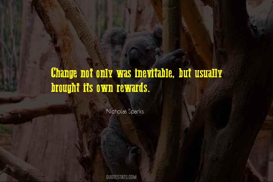 Change Inevitable Quotes #816826