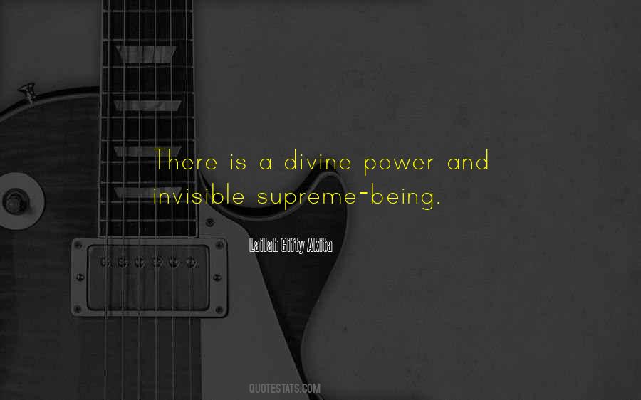 The Power Of Being Invisible Quotes #203799
