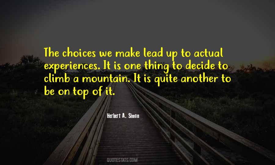 Climb Up The Mountain Quotes #175564