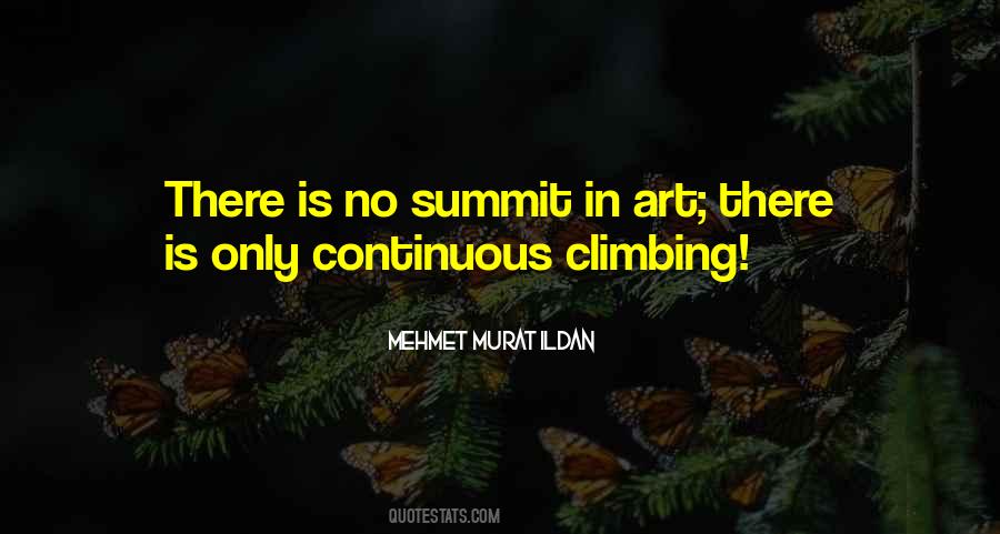 Climbing Summit Quotes #224123