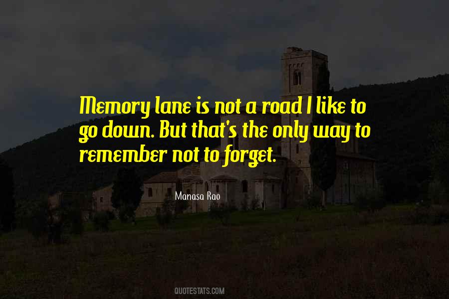 Way To Remember Quotes #1537018