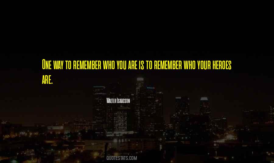 Way To Remember Quotes #873830