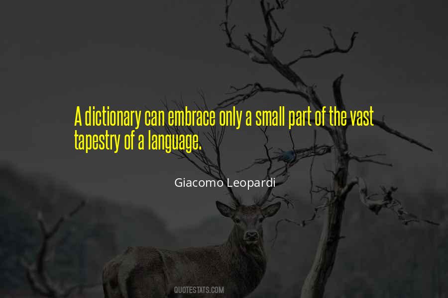 Quotes About Leopardi #613249