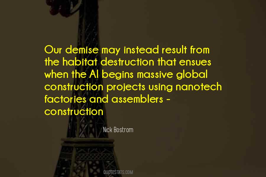 Our Demise Quotes #1104267