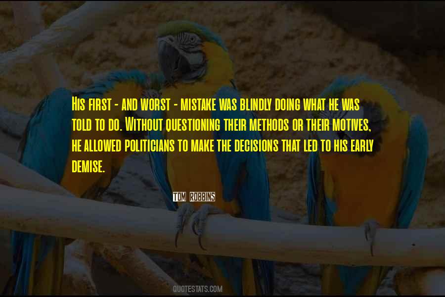 Our Demise Quotes #54303