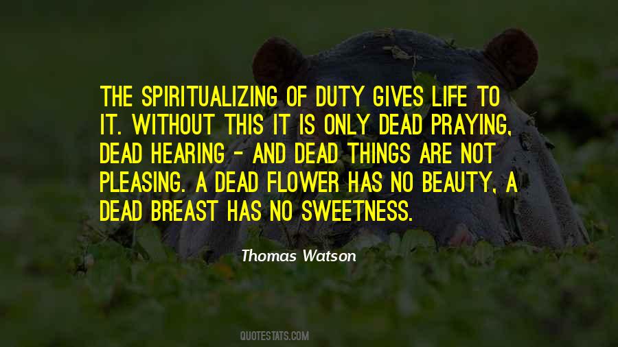 Beauty Of A Flower Quotes #1657187