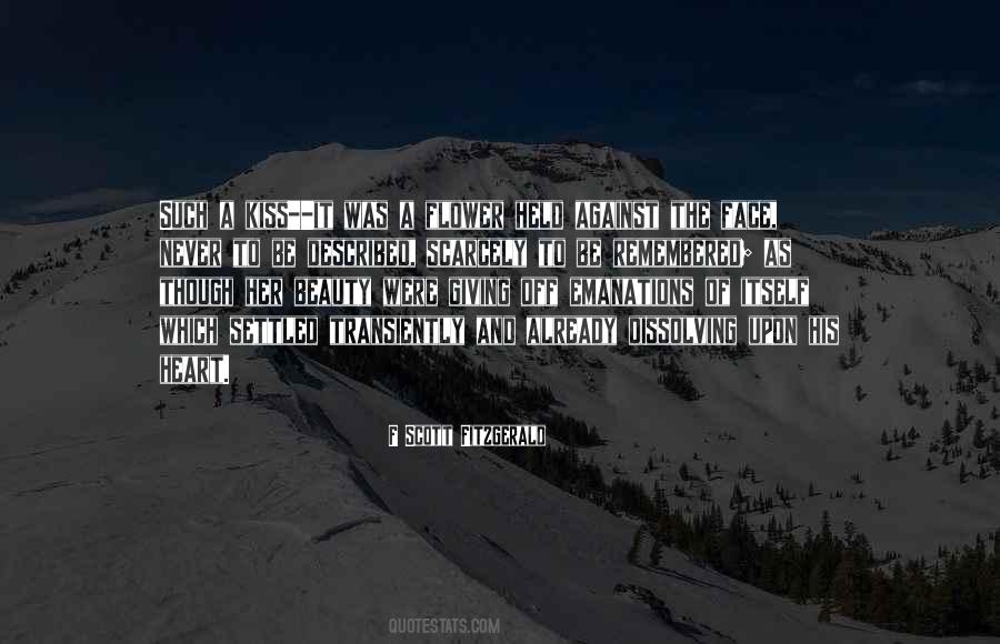Beauty Of A Flower Quotes #336850