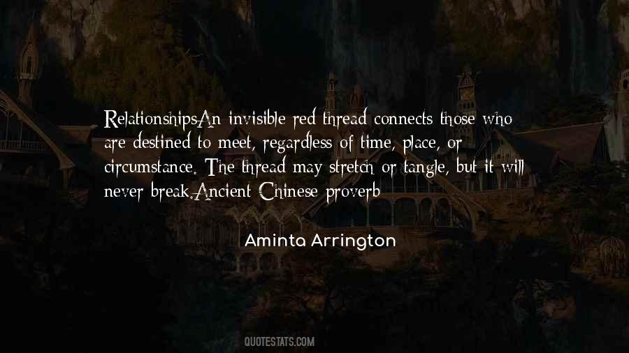 Invisible Red Thread Quotes #665978