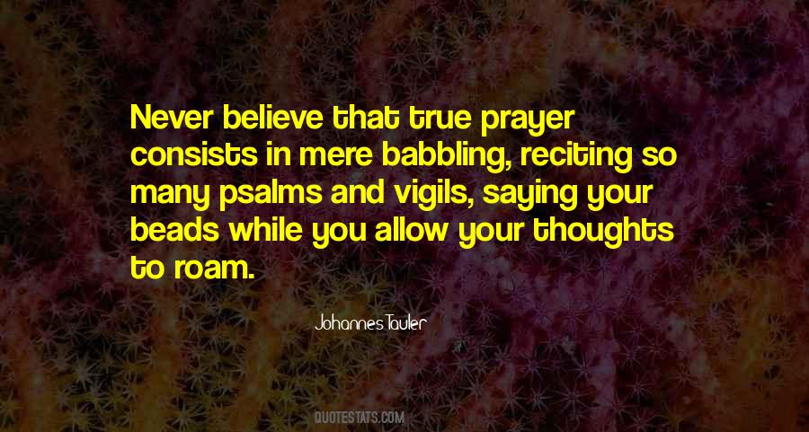 True Prayer Quotes #10573