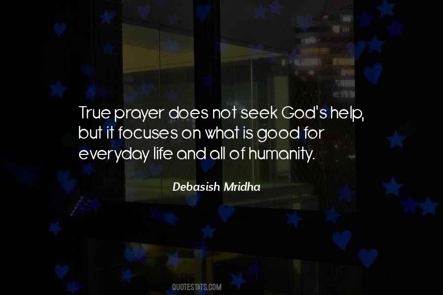 True Prayer Quotes #37904