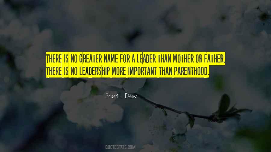 Sheri Dew Mother Quotes #95855