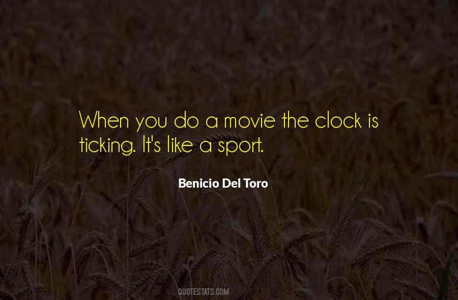 Clock Is Ticking Quotes #1822892