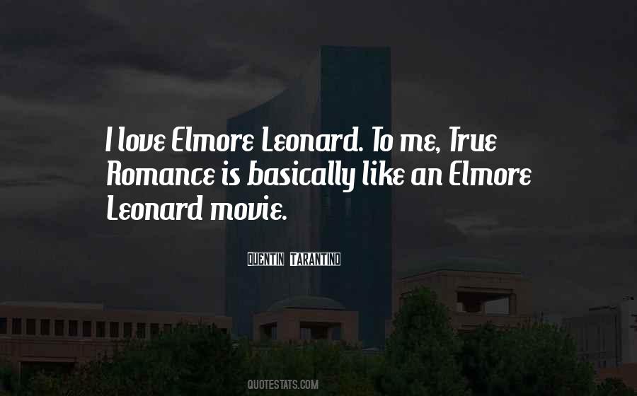 Quotes About Leonard #1366546