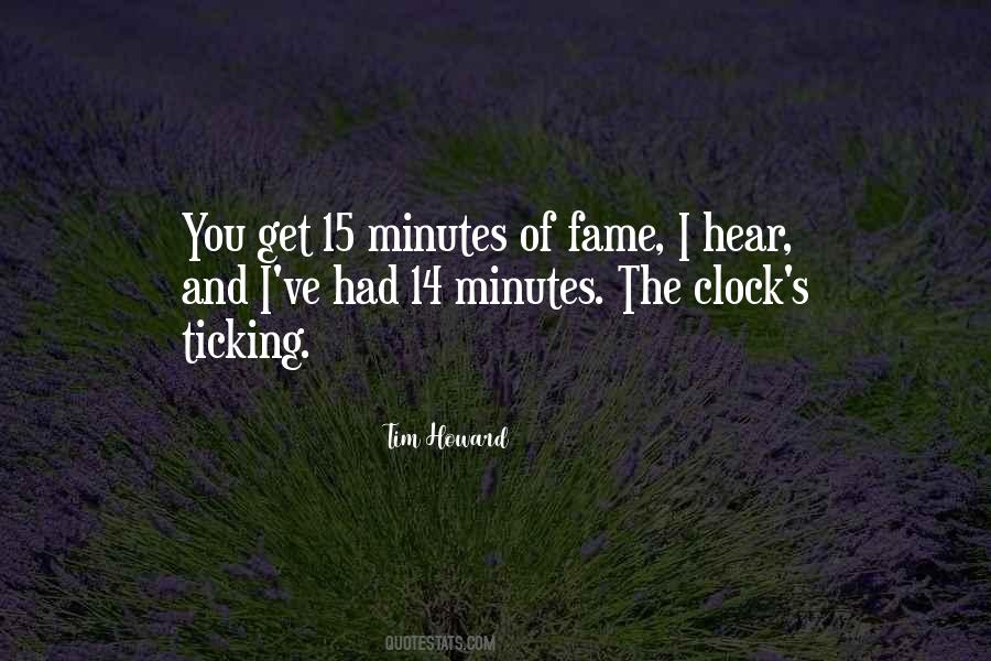 Clock Ticking Quotes #1858131