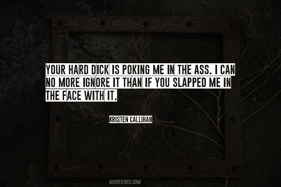 Slapped Face Quotes #1080859