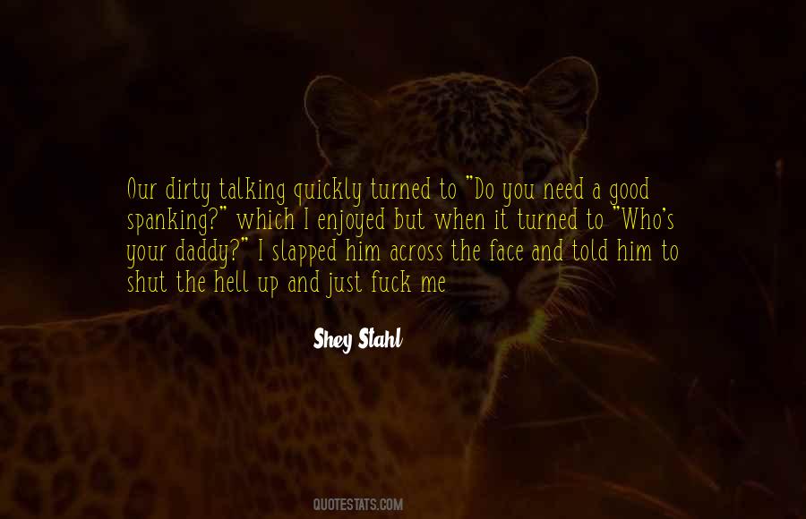 Slapped Face Quotes #1109422