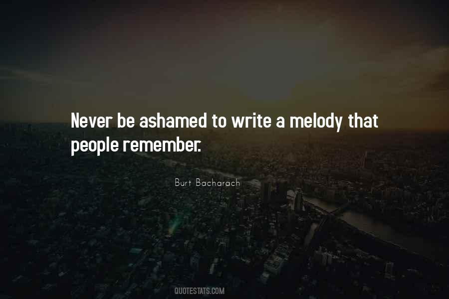 Never Be Ashamed Quotes #905092