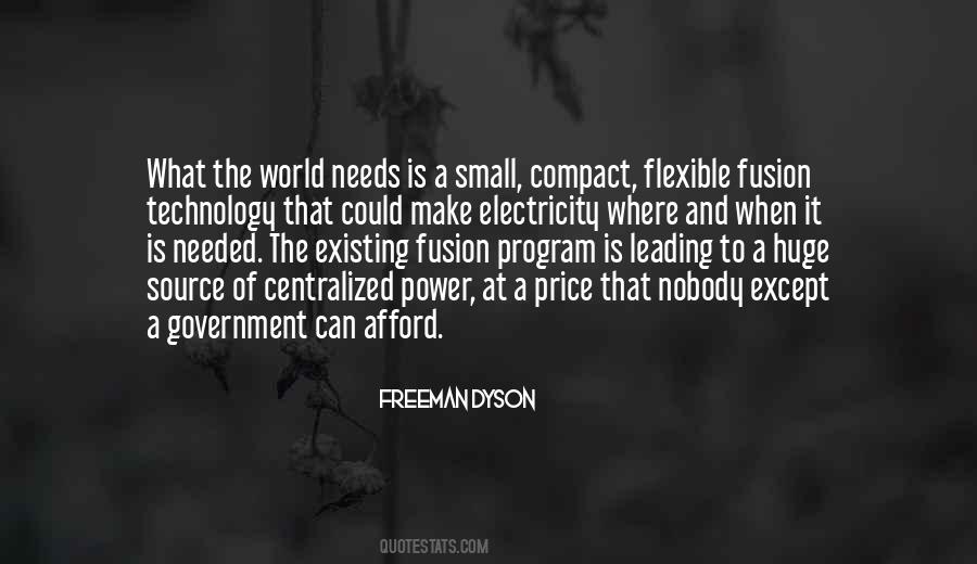 Quotes About The Price Of Power #176615