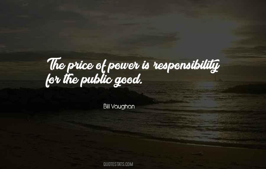 Quotes About The Price Of Power #489795