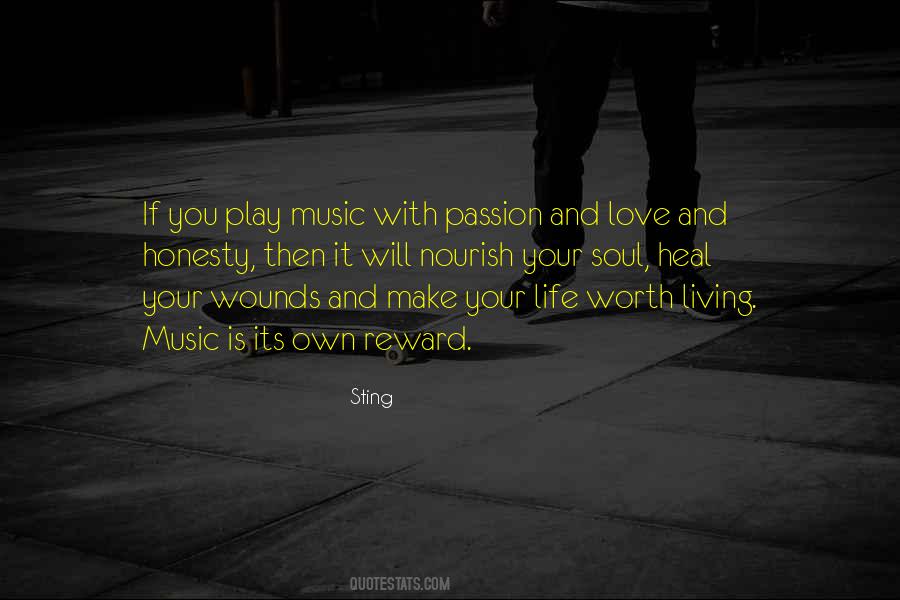 Love Soul Music Quotes #1245638