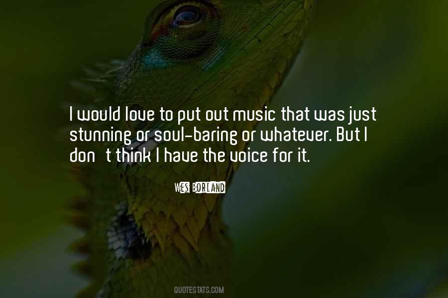 Love Soul Music Quotes #1631395