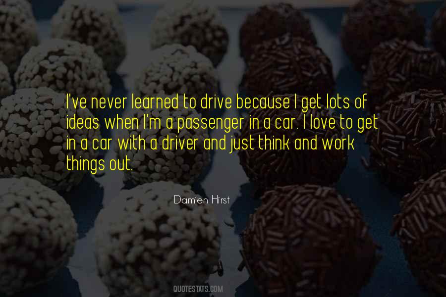 Love Car Quotes #689757