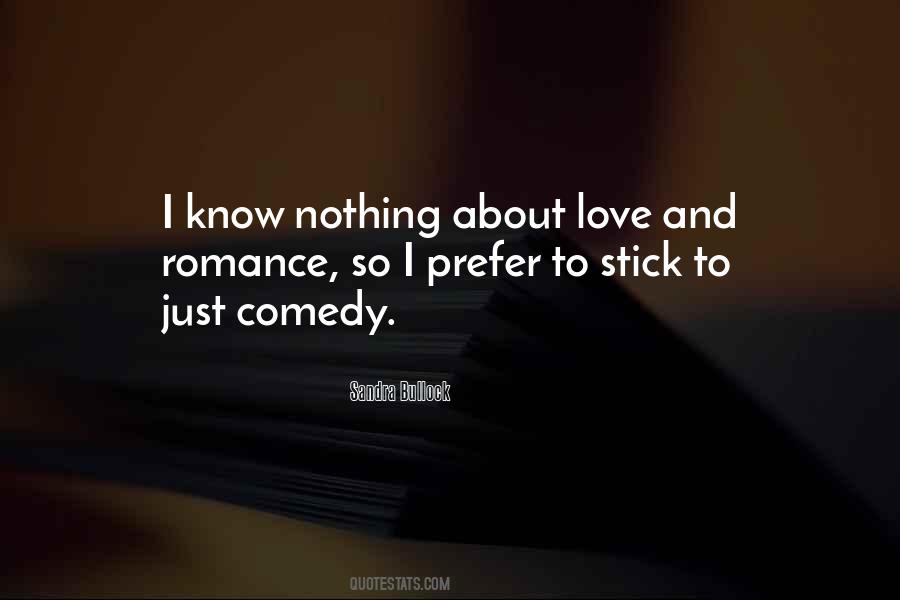 Comedy Romance Quotes #610215