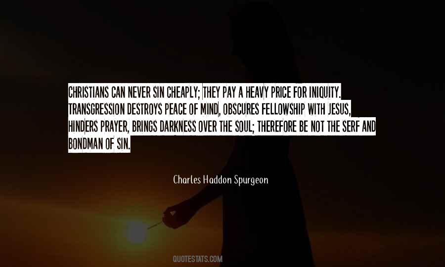 Quotes About The Price Of Peace #967492