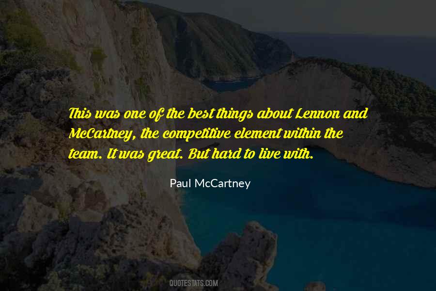 Quotes About Lennon Mccartney #1336631
