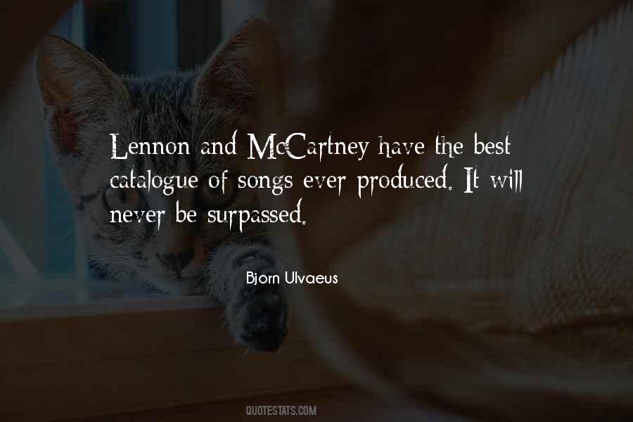 Quotes About Lennon Mccartney #1494352