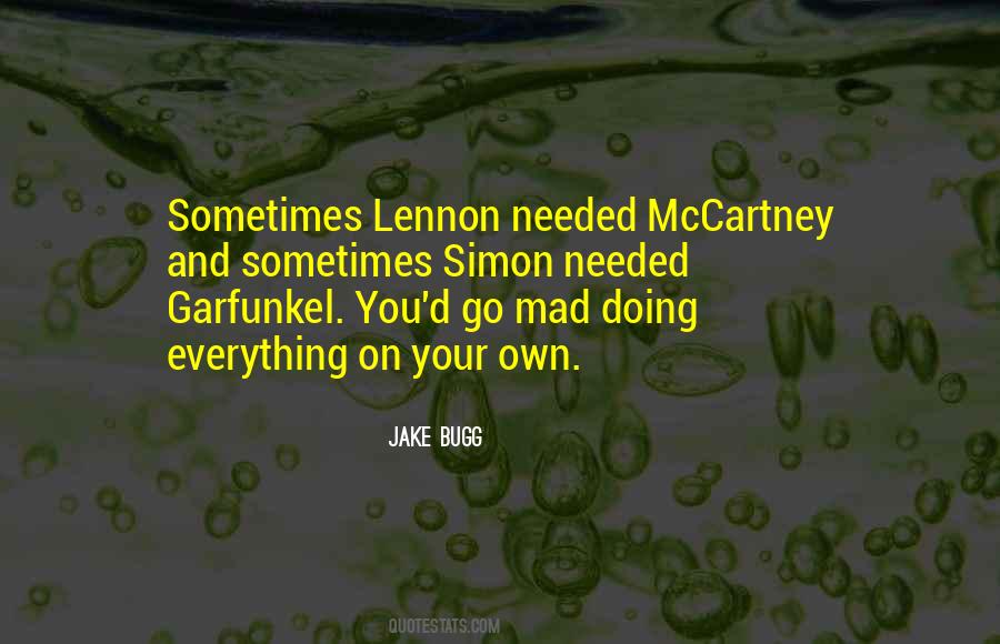 Quotes About Lennon Mccartney #649333