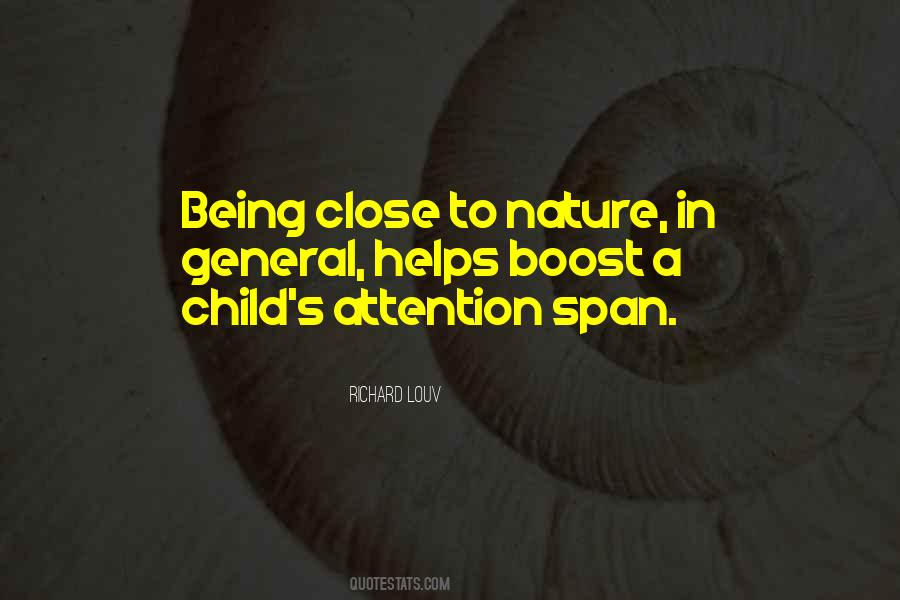 Close To Nature Quotes #1714651