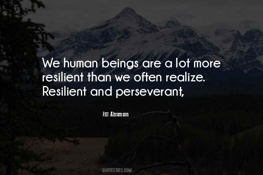 More Resilient Quotes #457187