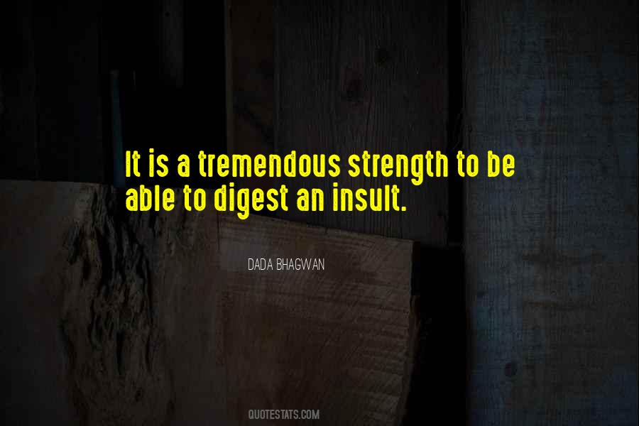 Tremendous Strength Quotes #62946