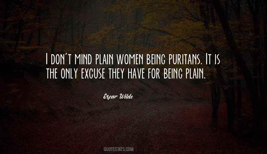 Plain Women Quotes #1231672