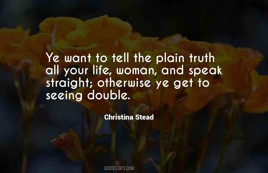 Plain Women Quotes #1470380